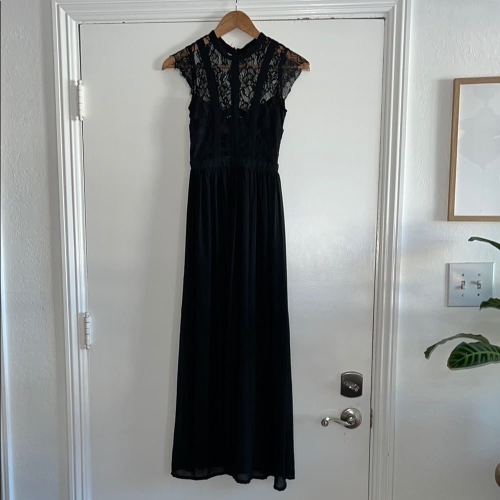 MORNING LAVENDER black dress XS - Picture 3 of 12